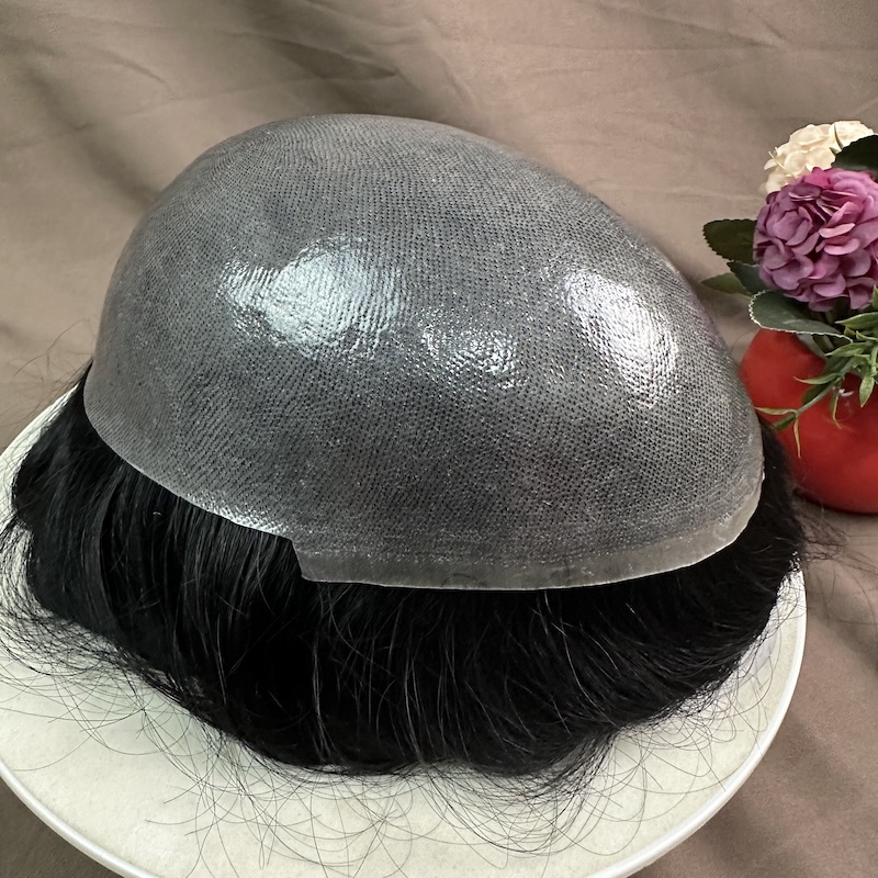 Thin Skin 8x10 Men Hair System #1 Color