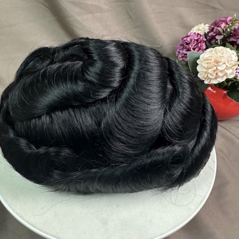 Australia Base Men Hair System 8x10 Inch Color 1